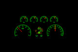 Dakota Digital HDX Gauges - 1988-94 Chevy / GMC Pickup, 1992-94 Blazer, Jimmy, Suburban